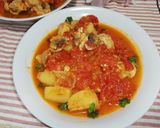 手羽元のミニトマト煮込み作り方10写真