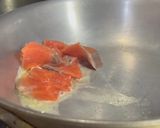 とーちゃんの特製サーモンクリームパスタ作り方3写真