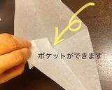 中華ちまき★クッキングシートでの包み方作り方5写真