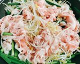 豚バラとニラもやしの酒蒸し作り方4写真