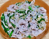豚バラとニラもやしの酒蒸し作り方6写真