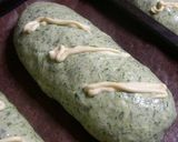緑のきれいなホウレン草パン♪作り方12写真