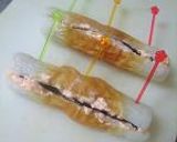 おつまみ♬キムチーズと海苔のちくわサンド作り方5写真