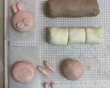 白玉だんご　うさぎとくま作り方3写真