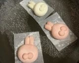 白玉だんご　うさぎとくま作り方5写真