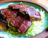 牛肉の味噌漬けステーキ作り方13写真