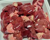 鶏レバーの姜葱醤和え作り方1写真