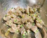 鶏レバーの姜葱醤和え作り方6写真