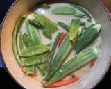 Green Veggie Curry作り方8写真