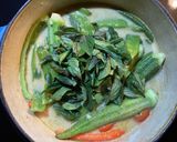 Green Veggie Curry作り方9写真