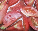 鯵のトマトドレッシング作り方1写真