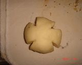 ✿クルミとチョコのお花パン✿　作り方5写真