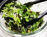 我が家のサラダ ツナ×水菜チョレギサラダ作り方3写真