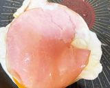 ハムエッグハムキャベチーズホットサンド作り方3写真