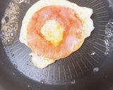 ハムエッグハムキャベチーズホットサンド作り方4写真