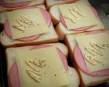 ハムチーズとーすと❨(@≧↺≦@)❩wノ作り方1写真