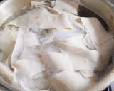 ひもかわうどん de 肉うどん作り方2写真