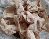 ひもかわうどん de 肉うどん作り方8写真