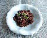 合挽のそぼろ作り方5写真