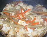 マーボー豆腐キンピラ。作り方3写真