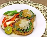 シークワーサーソースで豆腐ハンバーグ♪作り方11写真