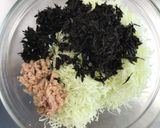 ひじき缶とカット野菜のサラダ作り方1写真