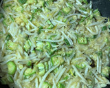 もやしは便利　もやしのオオバコお焼き作り方14写真
