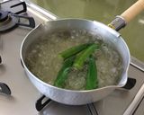 【減塩】モロヘイヤで豚肉の冷しゃぶ作り方3写真