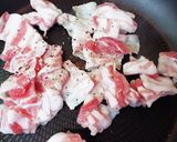 キムチと豚バラマヨネーズ炒め作り方3写真