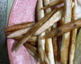 ゴボウの素揚げ作り方1写真