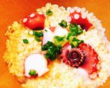 レンジで1分♡たこめし風オートミール作り方2写真