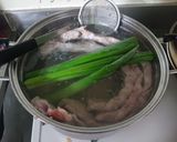 豚バラ軟骨醤油煮作り方2写真