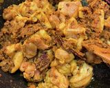 茄子とチキンのスパイスカレー作り方8写真