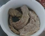 豚バラ軟骨醤油煮作り方5写真