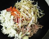 もやしは便利＊かさ増しあんかけ肉オムレツ作り方1写真