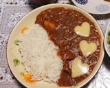 中辛×甘口のすりおろし林檎ブレンドカレー作り方11写真