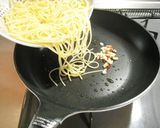 ペペロンチーノ X 牡蠣粉作り方4写真