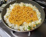 焼き飯ふうなパスタ飯作り方1写真