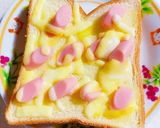 魚肉ソーセージとマヨネーズのトースト作り方6写真