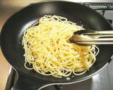 ペペロンチーノ X 牡蠣粉作り方5写真