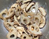 しいたけとレンコンのにんにく塩麹和え作り方6写真