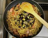 超簡単☆旨味堪能!なすの和風生姜パスタ!作り方8写真