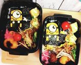 簡単キャラ弁 ★ミニオンズ★作り方1写真