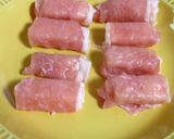 レンジで簡単！長芋の豚肉巻き巻き～♪作り方1写真