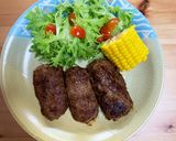 ワイルドハンバーグステーキ作り方19写真