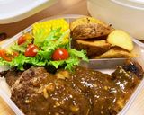 ワイルドハンバーグステーキ作り方21写真