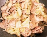 鶏もも肉のガリバタ炒め作り方3写真