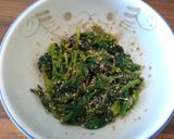 ほうれん草のごま和え作り方5写真