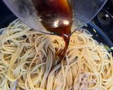 超具沢山！しめじとえのきのすき焼きパスタ作り方6写真
