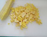 牛風味のとうもろこしご飯作り方1写真